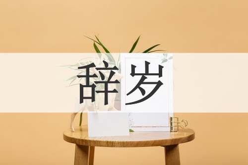 辞岁