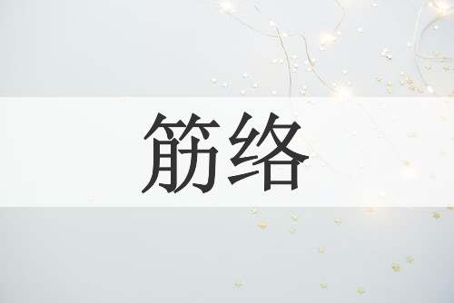 筋络