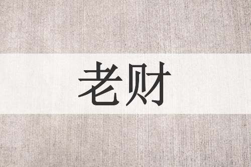 老财