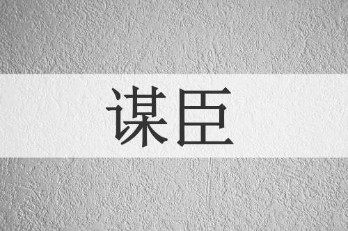 谋臣