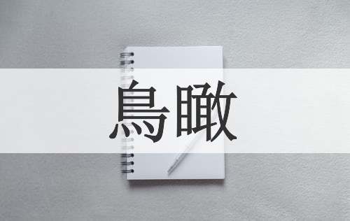 鳥瞰