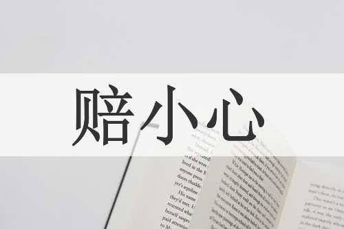 赔小心