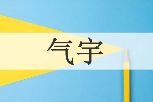 气宇