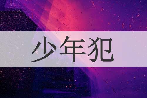 少年犯