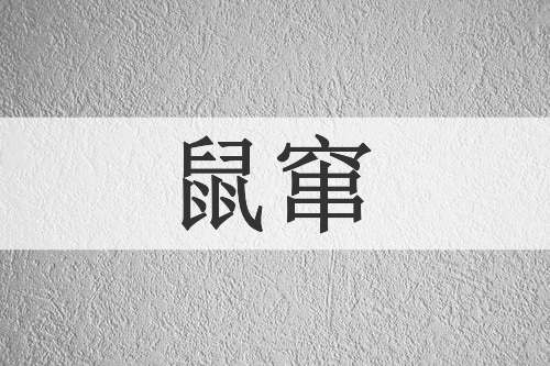 鼠窜