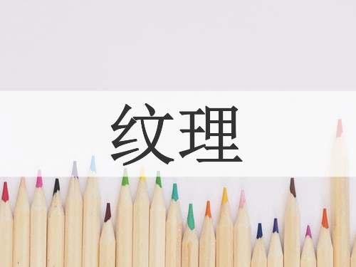 纹理