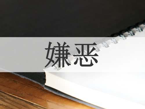 嫌恶