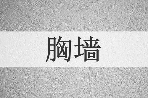 胸墙