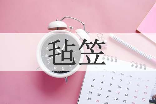 毡笠