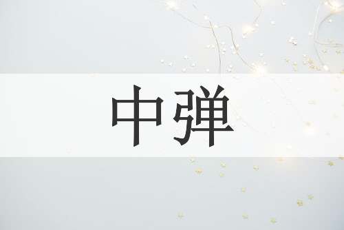 中弹