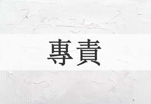 專責