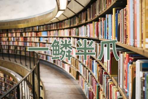 成语一鳞半爪