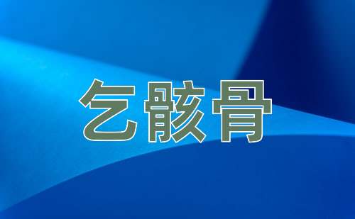 成语乞骸骨