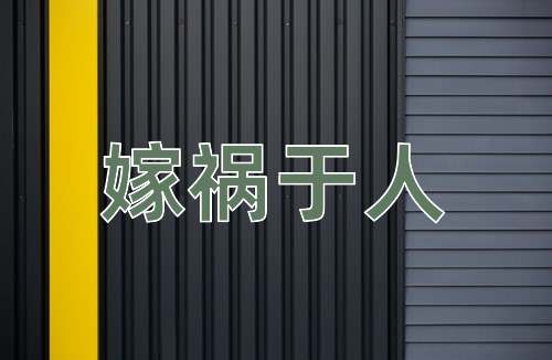 成语嫁祸于人