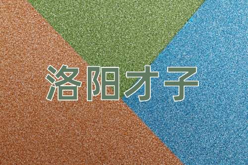 成语洛阳才子