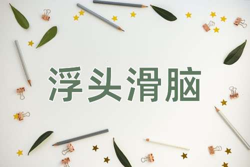 成语浮头滑脑