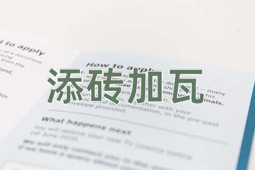 成语添砖加瓦