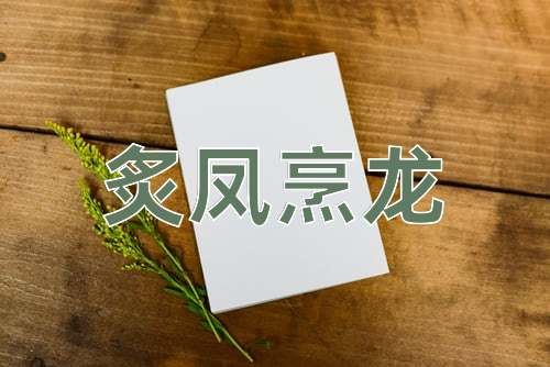 成语炙凤烹龙