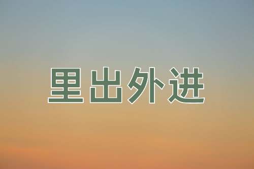 成语里出外进