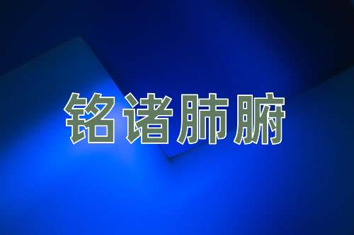 成语铭诸肺腑