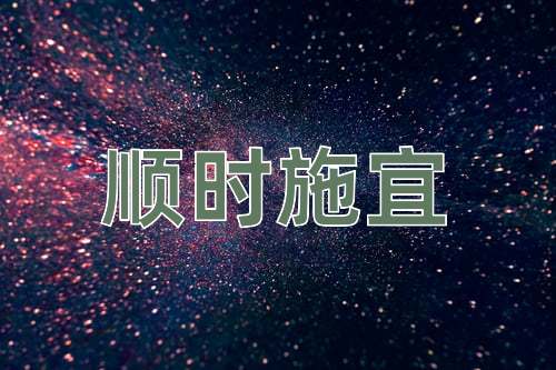 成语顺时施宜