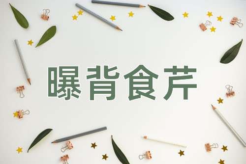 成语曝背食芹